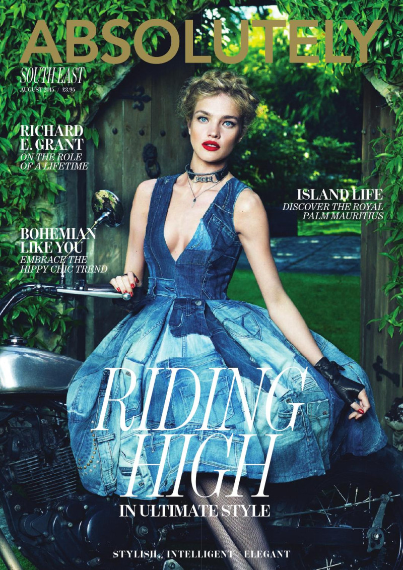 Natalia Vodianova featured on the Absolutely cover from August 2015