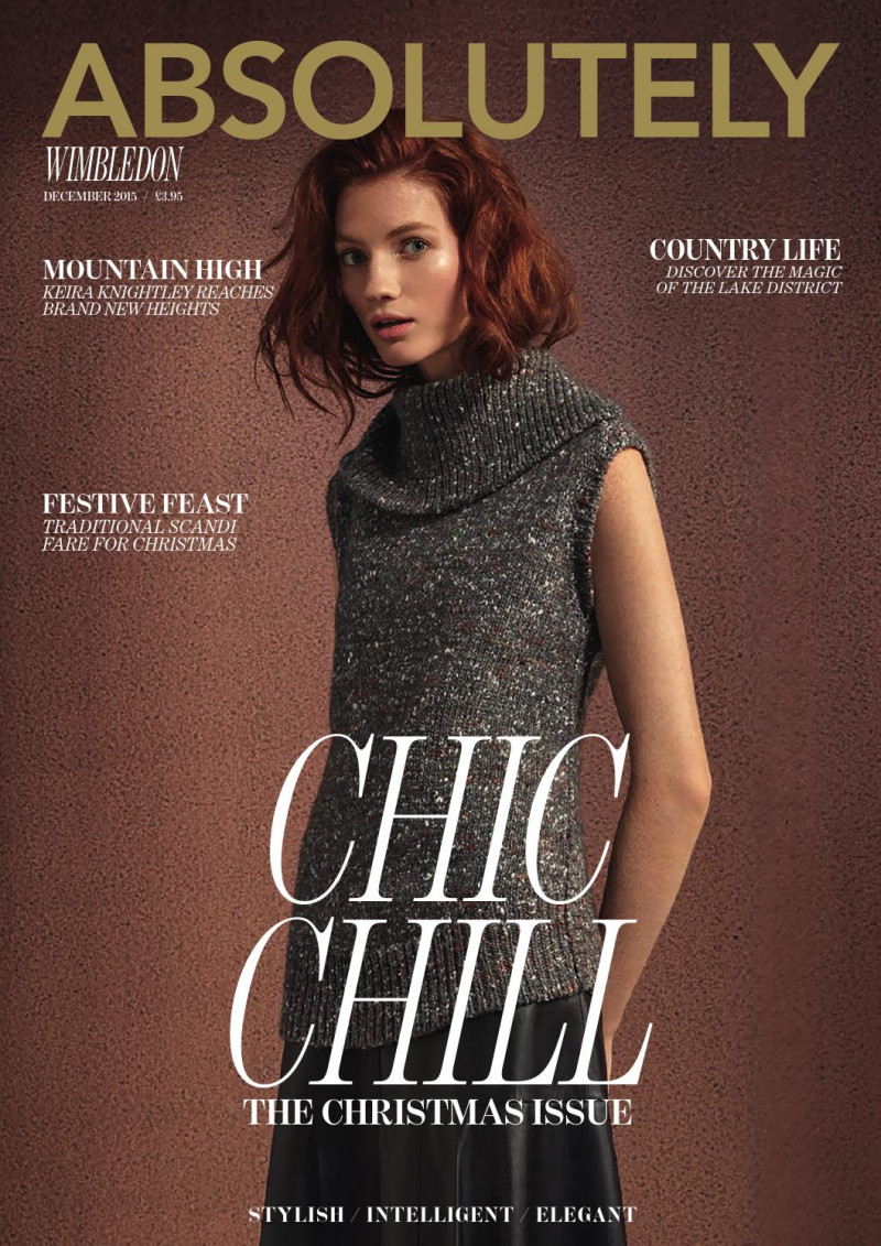  featured on the Absolutely cover from December 2015
