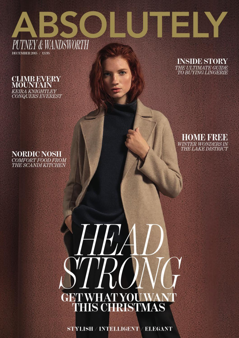  featured on the Absolutely cover from December 2015