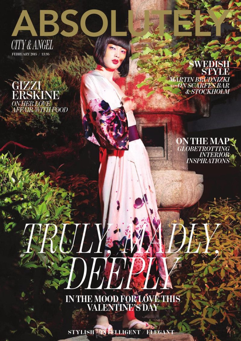  featured on the Absolutely cover from February 2015