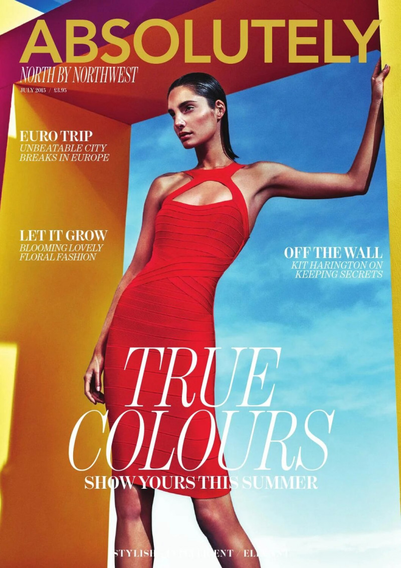 Mariana Coldebella featured on the Absolutely cover from July 2015