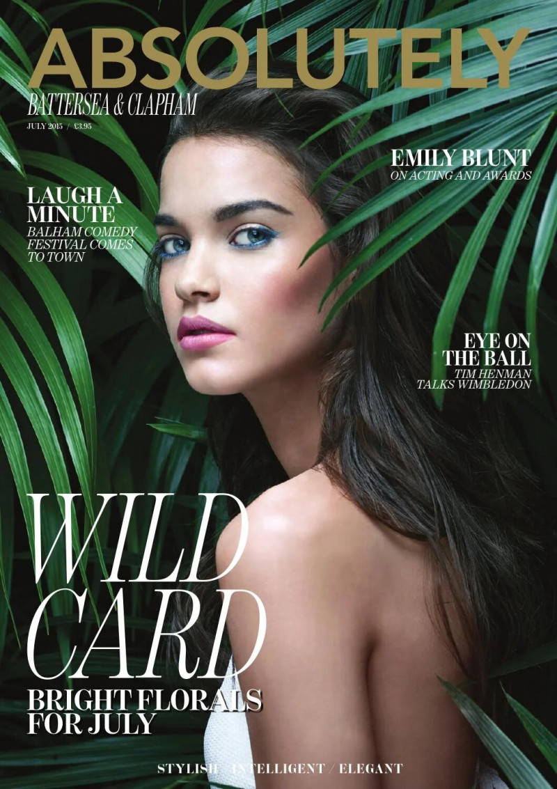 Gara Arias featured on the Absolutely cover from July 2015