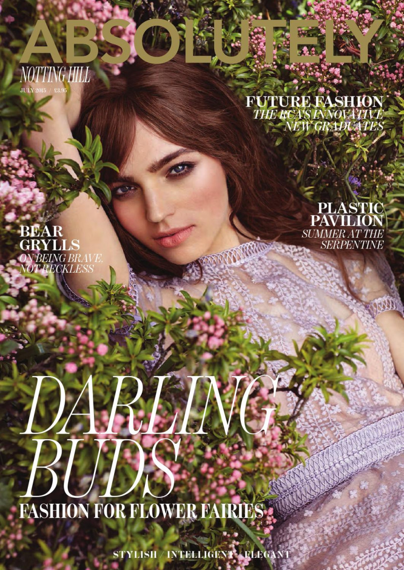 Kate Ciesielska featured on the Absolutely cover from July 2015