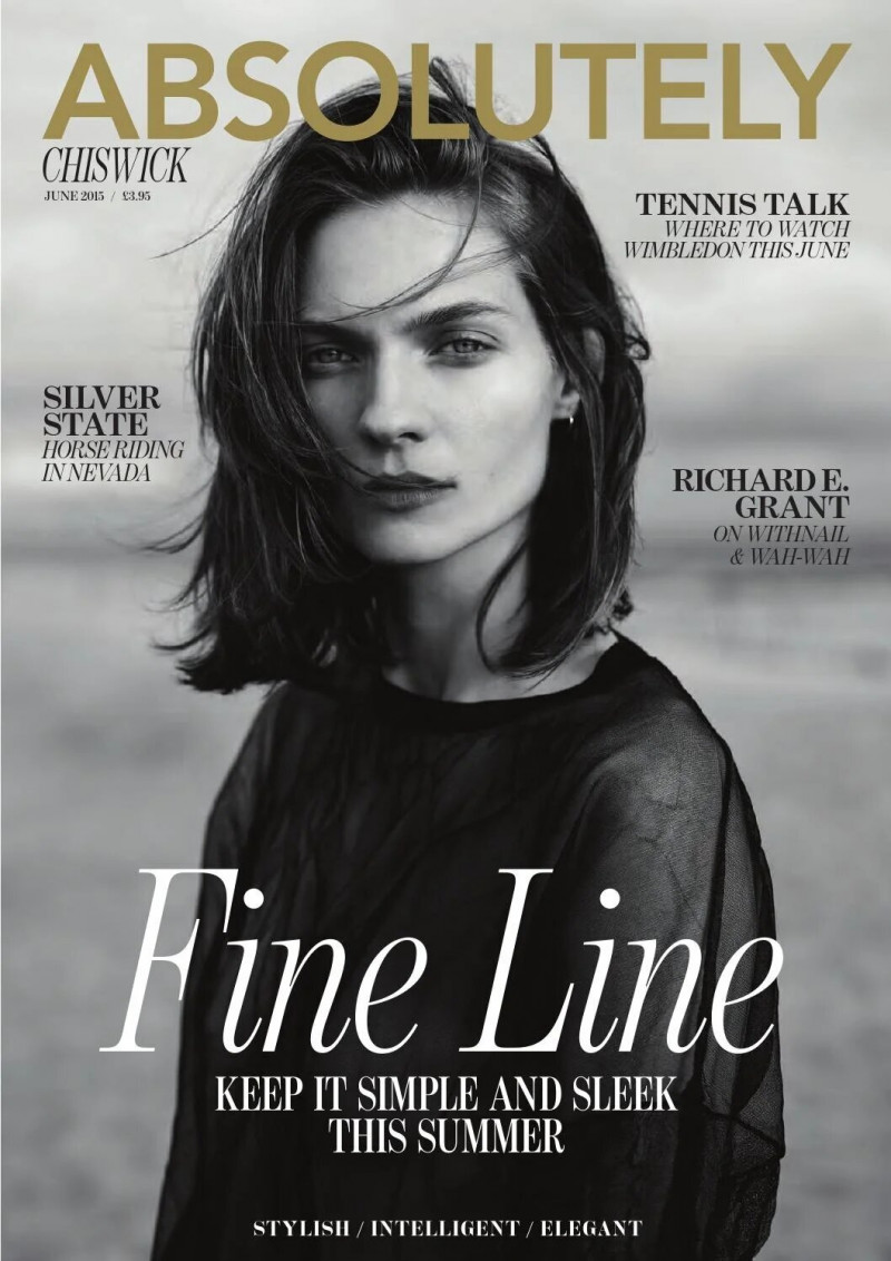  featured on the Absolutely cover from June 2015