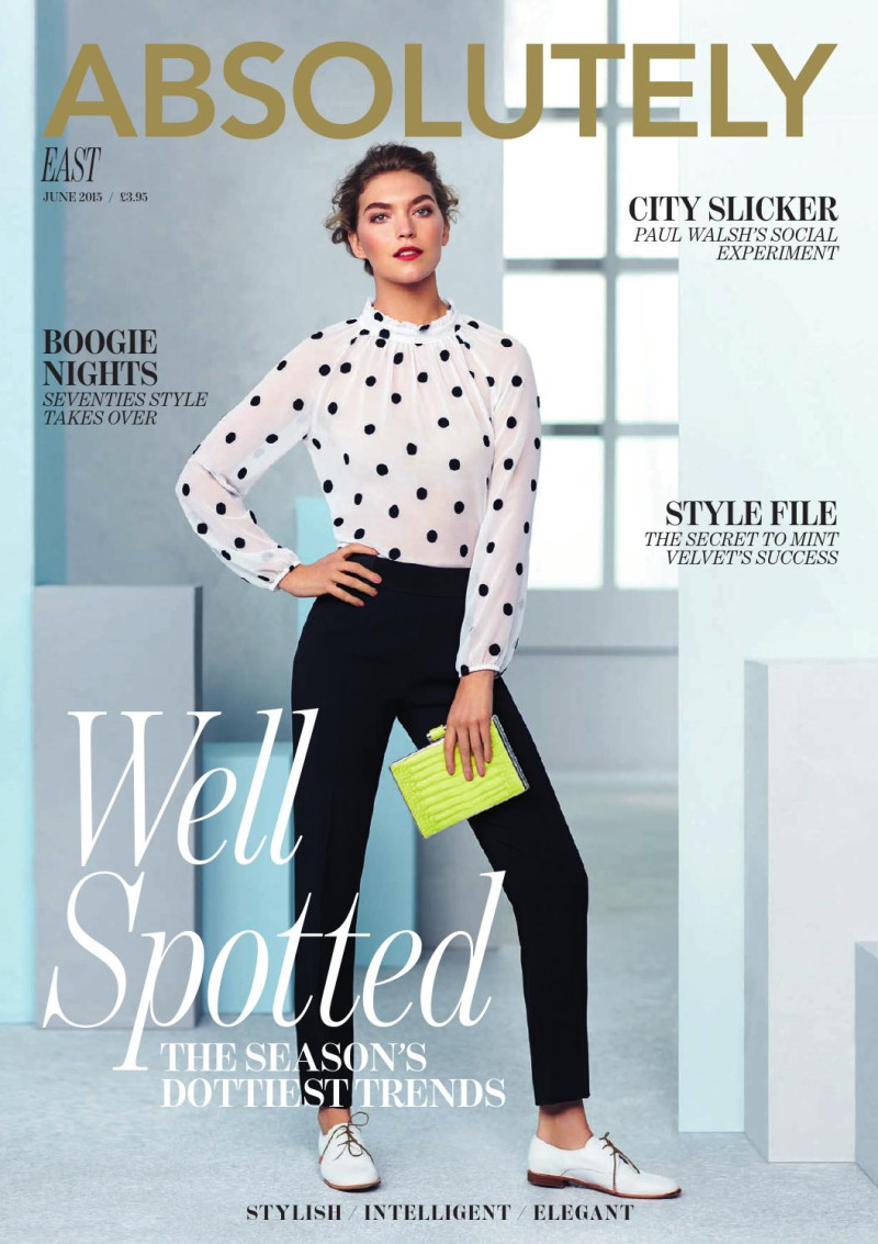  featured on the Absolutely cover from June 2015