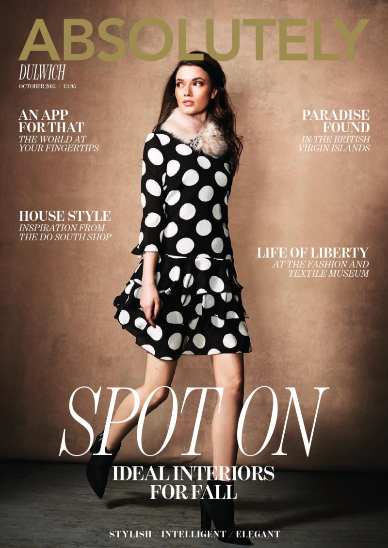  featured on the Absolutely cover from October 2015