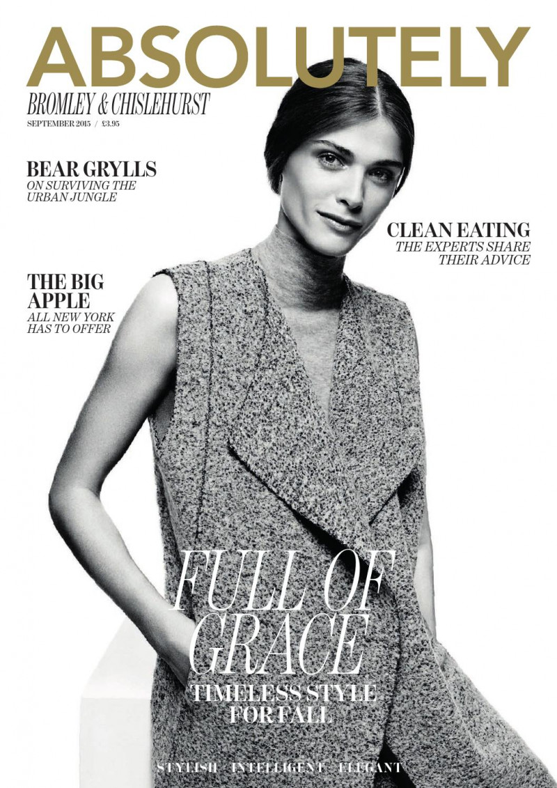 Elisa Sednaoui featured on the Absolutely cover from September 2015