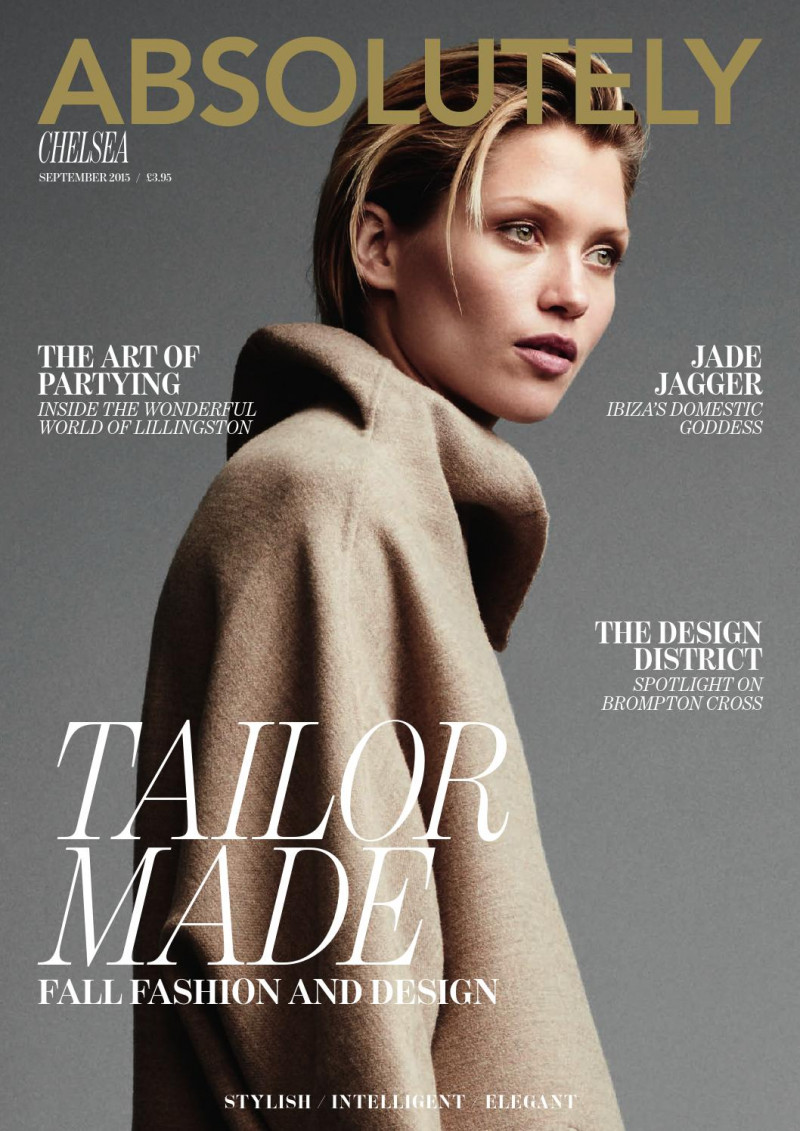 Hana Jirickova featured on the Absolutely cover from September 2015