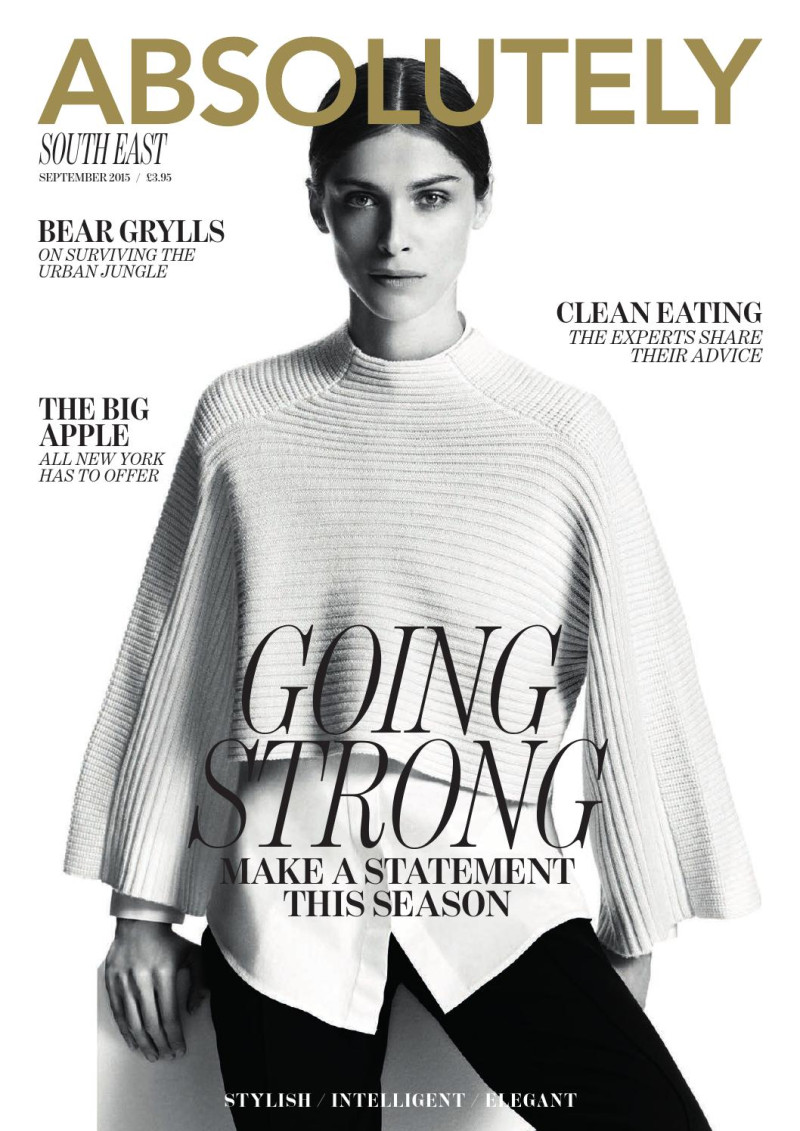 Elisa Sednaoui featured on the Absolutely cover from September 2015
