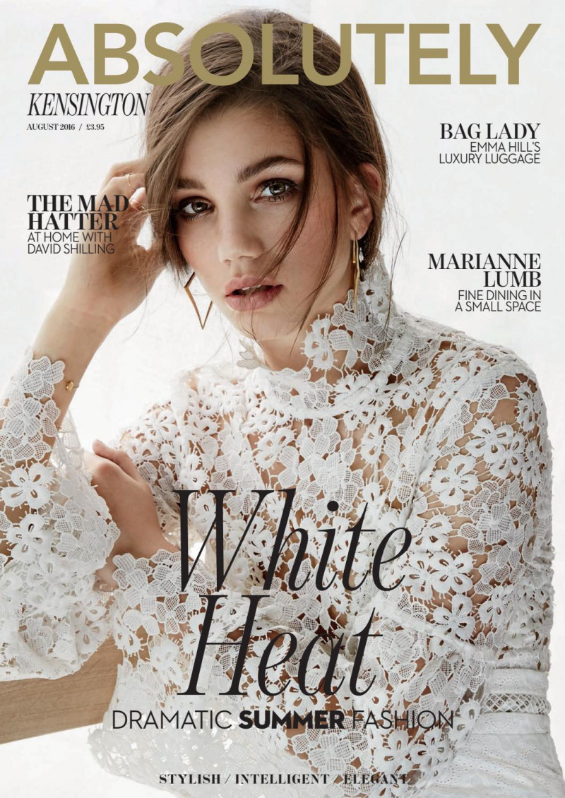 Alexandra Fabiancsics featured on the Absolutely cover from August 2016