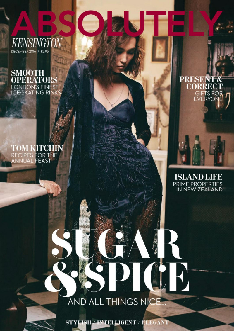 featured on the Absolutely cover from December 2016