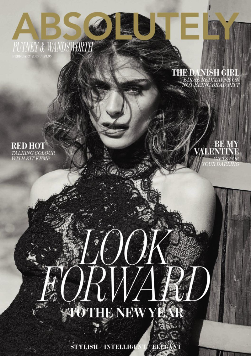 Elisa Sednaoui featured on the Absolutely cover from February 2016