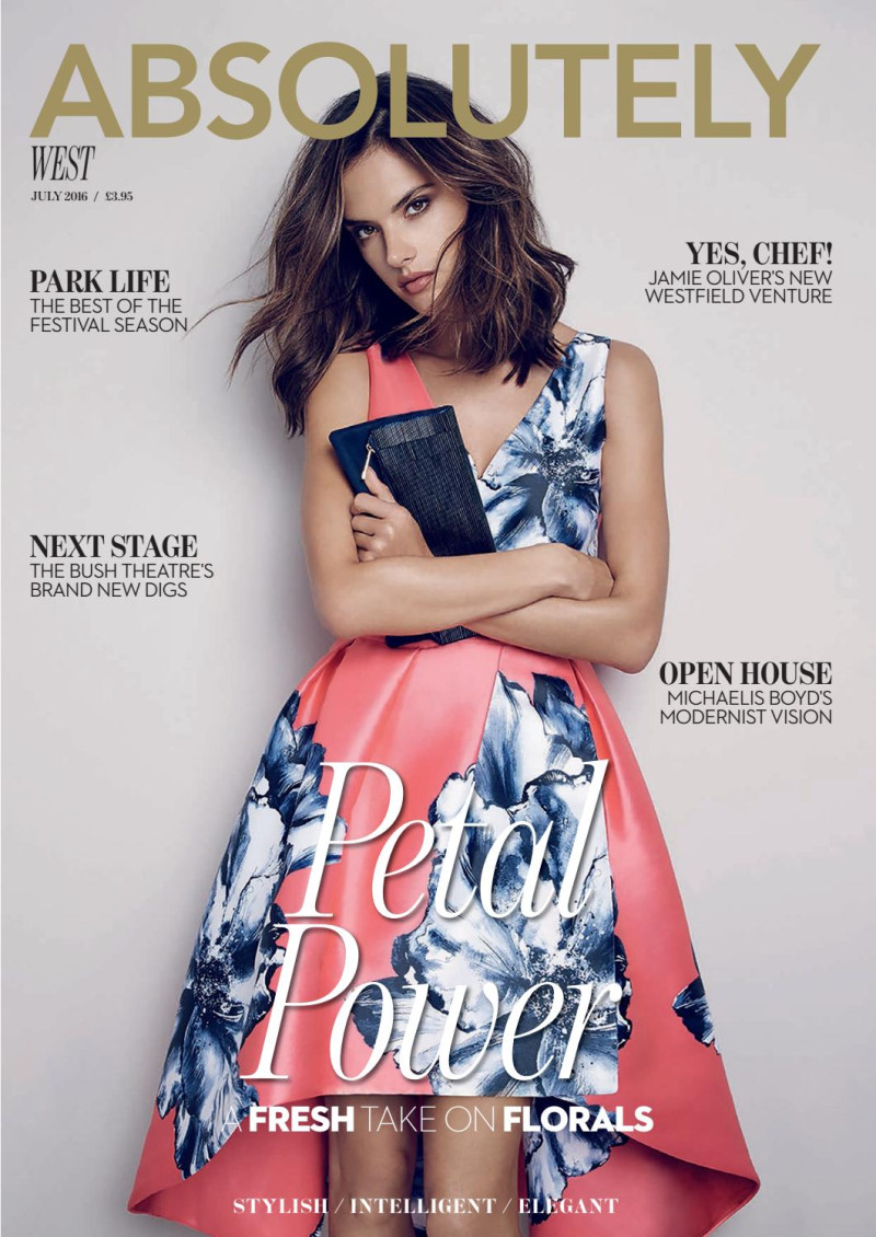 Alessandra Ambrosio featured on the Absolutely cover from July 2016