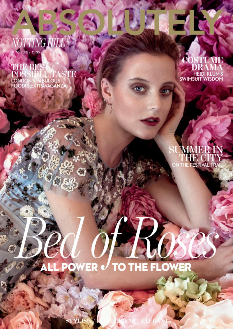 Emily Steel featured on the Absolutely cover from June 2016
