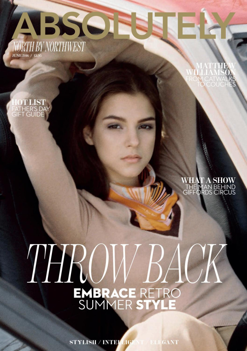  featured on the Absolutely cover from June 2016