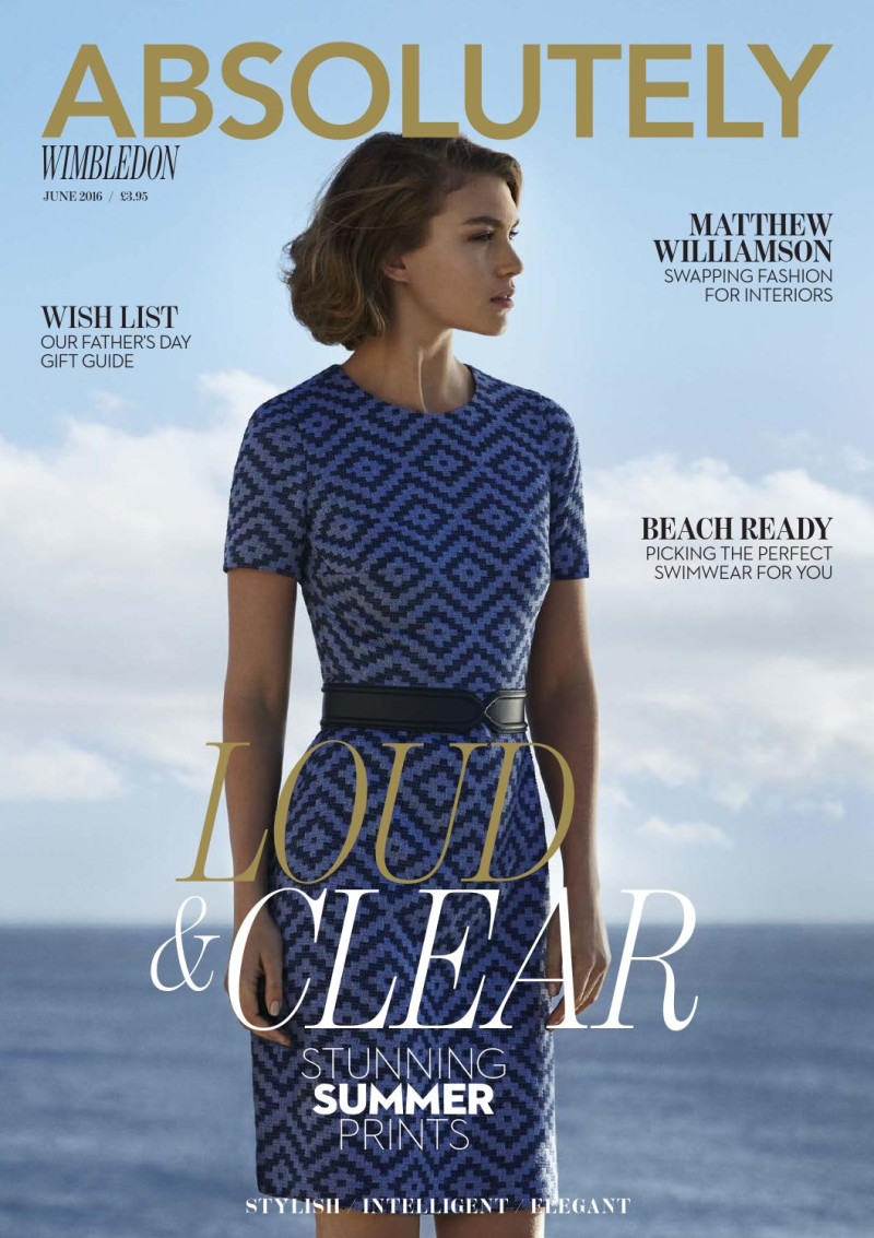 featured on the Absolutely cover from June 2016