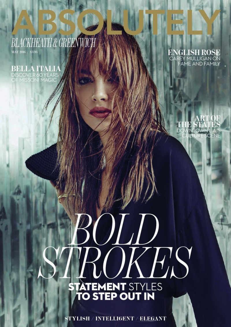  featured on the Absolutely cover from May 2016