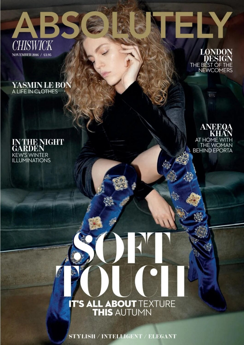  featured on the Absolutely cover from November 2016