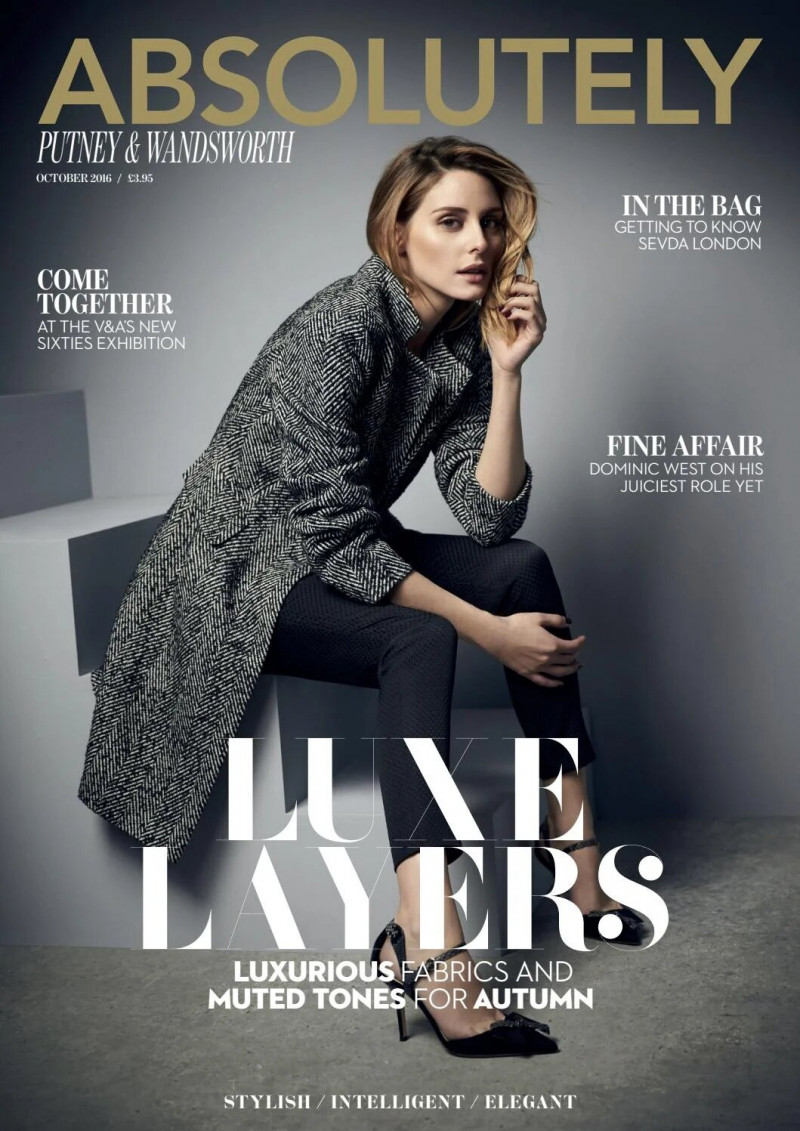 Olivia Palermo featured on the Absolutely cover from October 2016