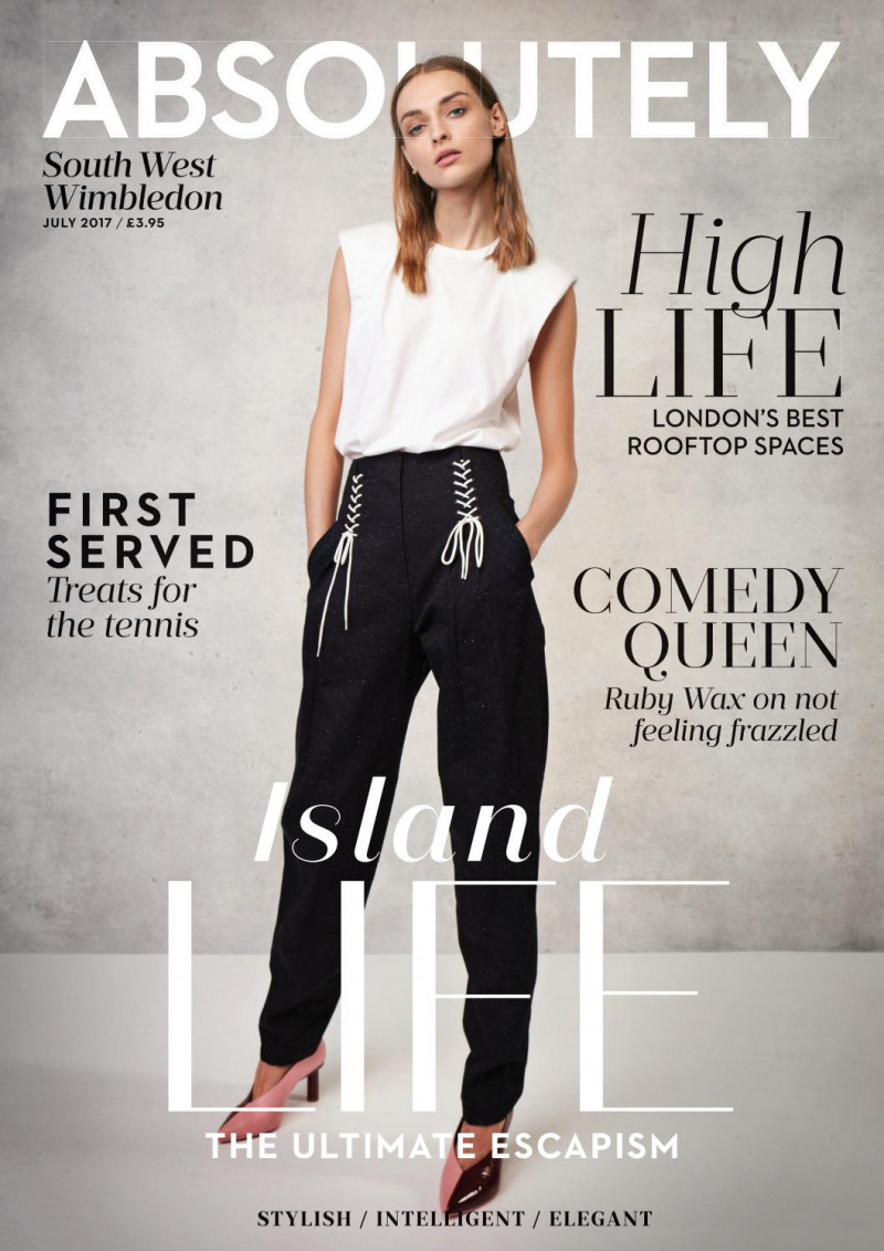  featured on the Absolutely cover from July 2017