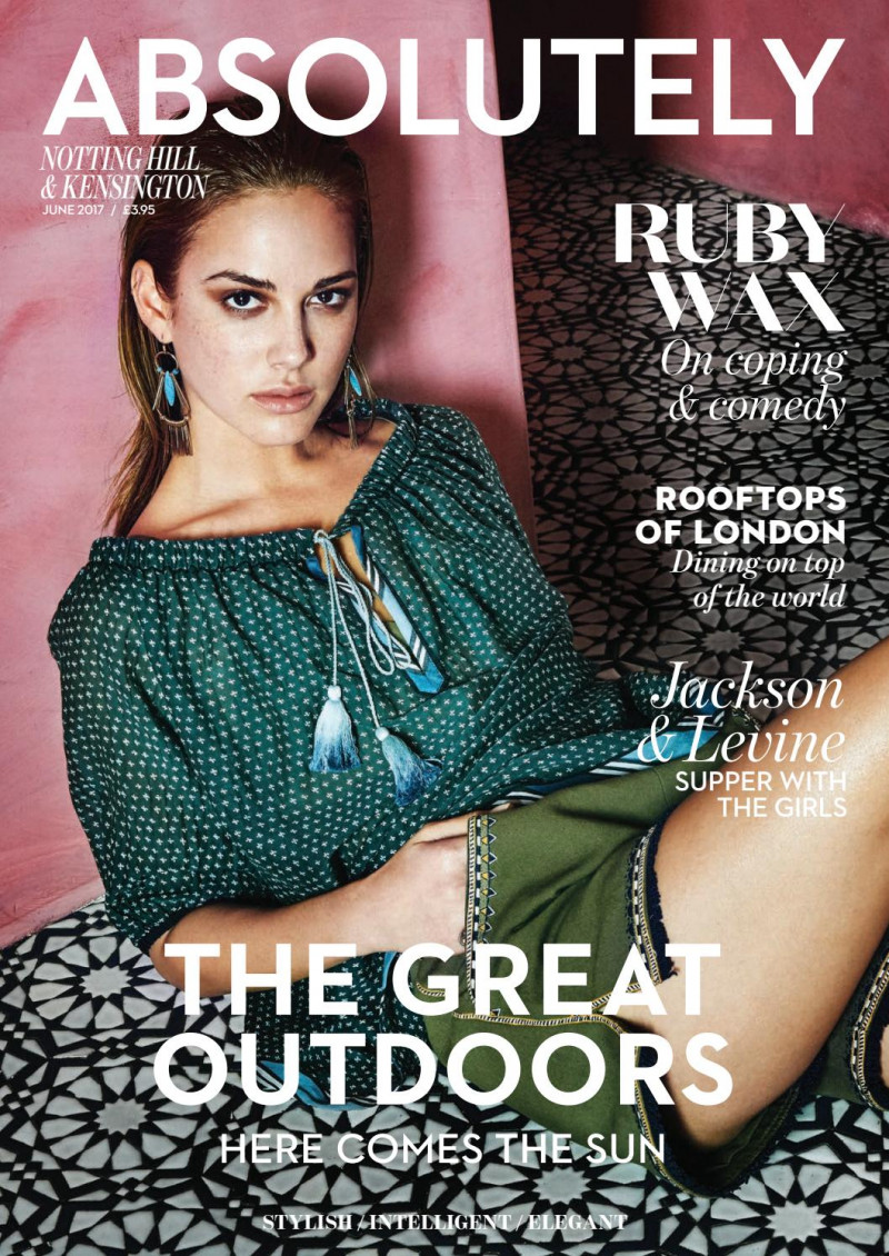  featured on the Absolutely cover from June 2017