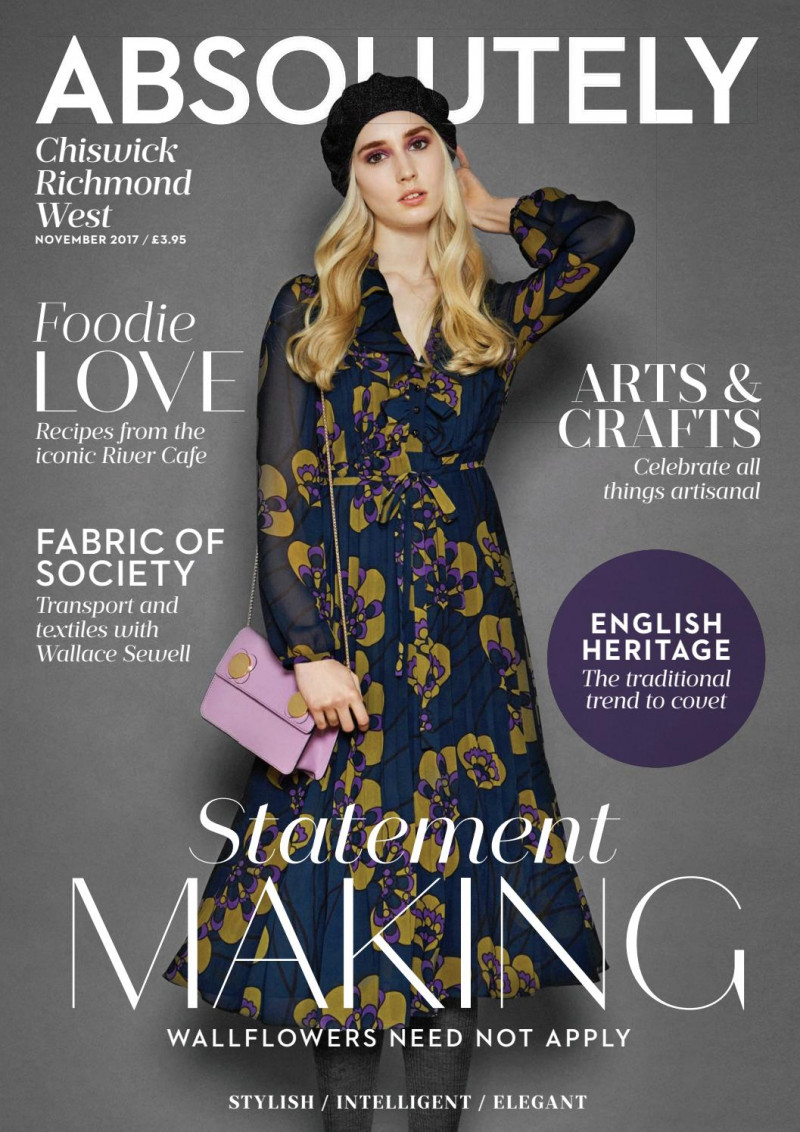  featured on the Absolutely cover from November 2017