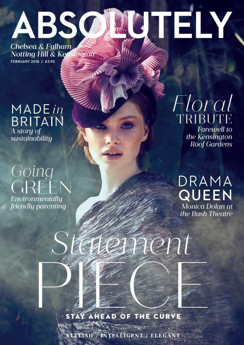  featured on the Absolutely cover from February 2018