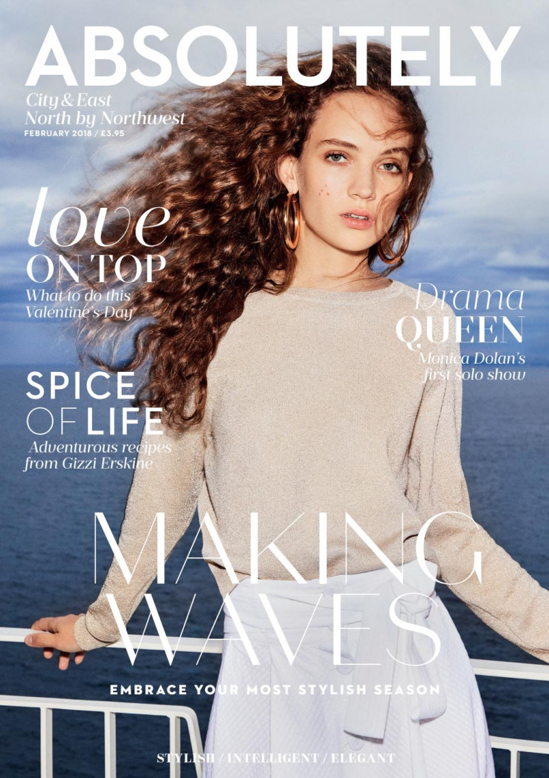  featured on the Absolutely cover from February 2018