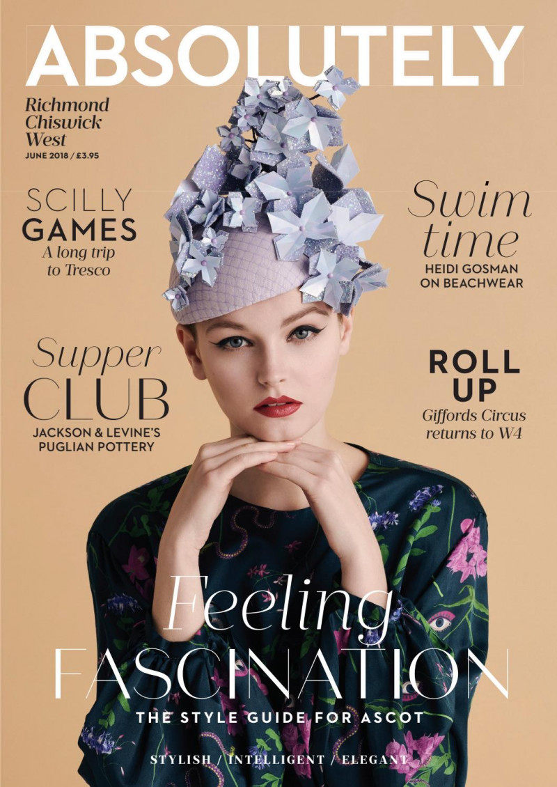  featured on the Absolutely cover from June 2018