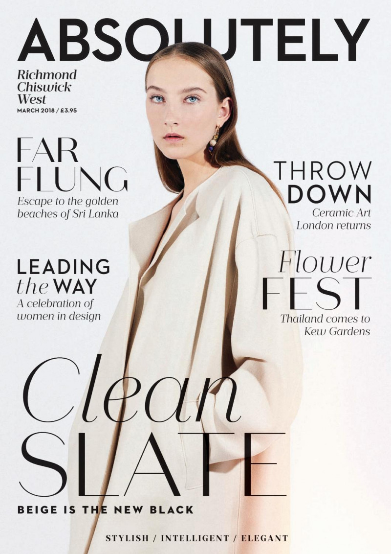  featured on the Absolutely cover from March 2018