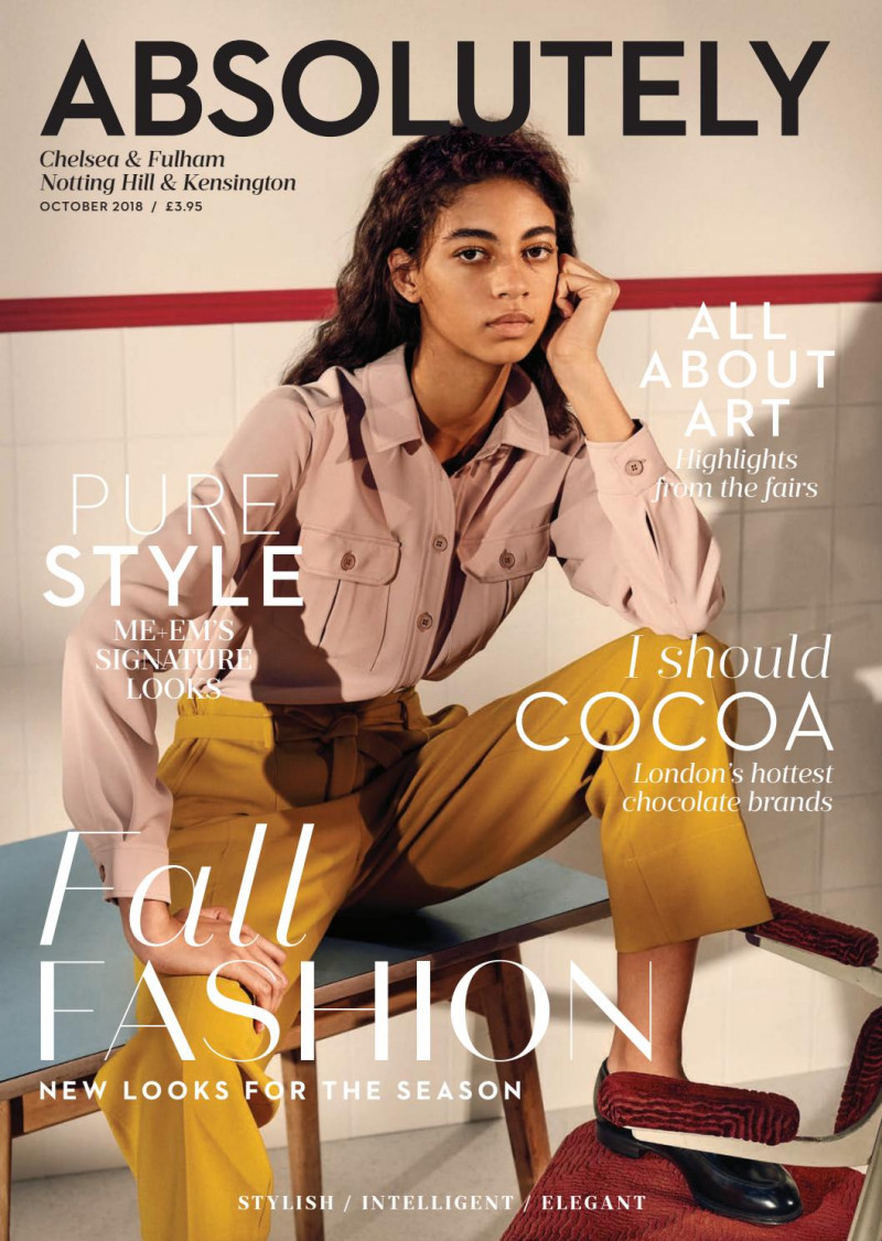  featured on the Absolutely cover from October 2018