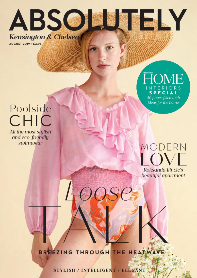  featured on the Absolutely cover from August 2019
