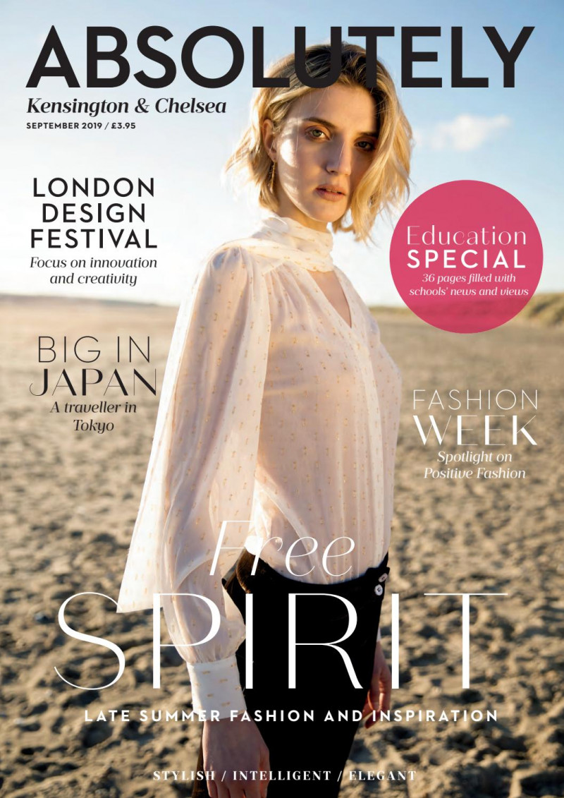  featured on the Absolutely cover from September 2019