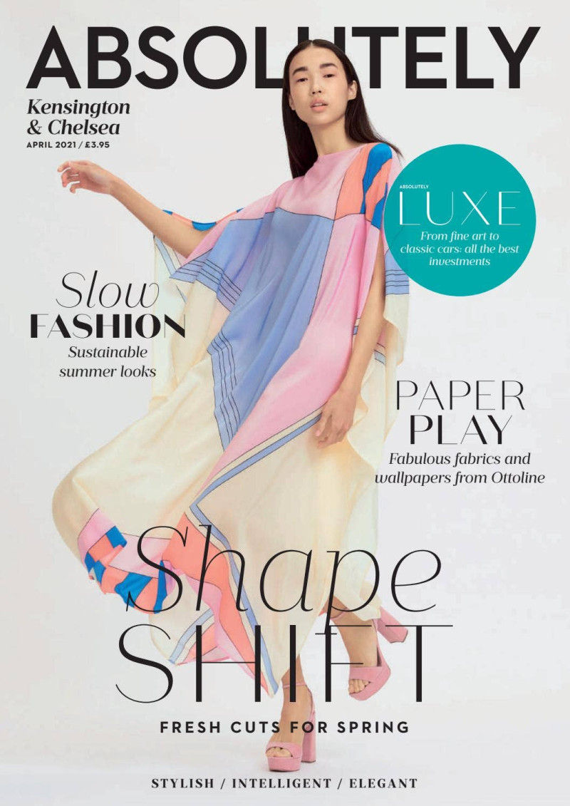  featured on the Absolutely cover from April 2021