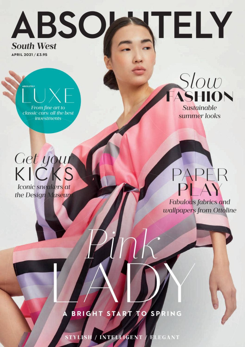  featured on the Absolutely cover from April 2021