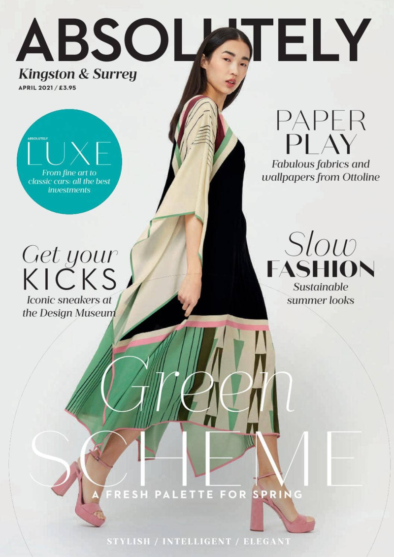  featured on the Absolutely cover from April 2021