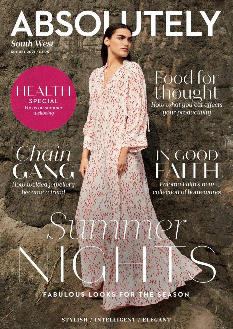  featured on the Absolutely cover from August 2021