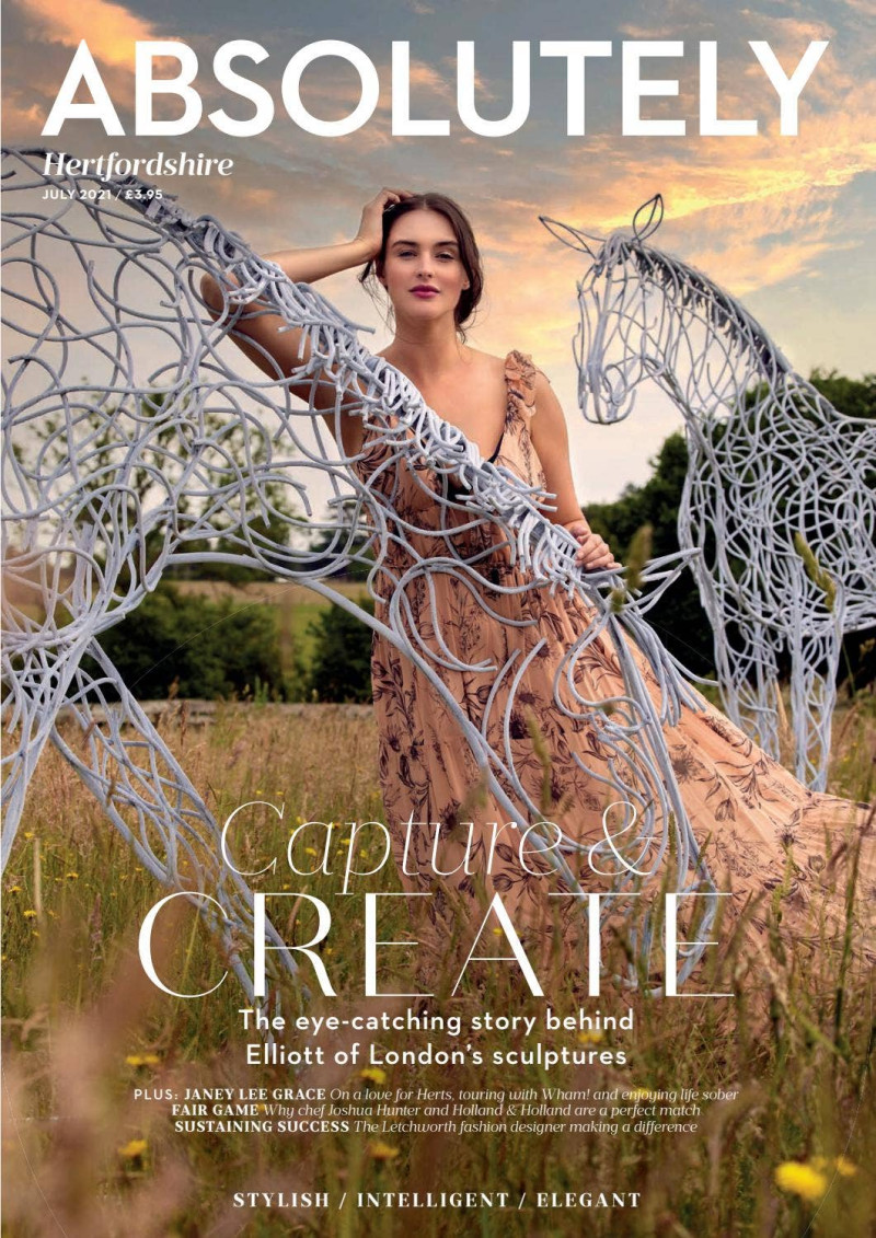  featured on the Absolutely cover from July 2021