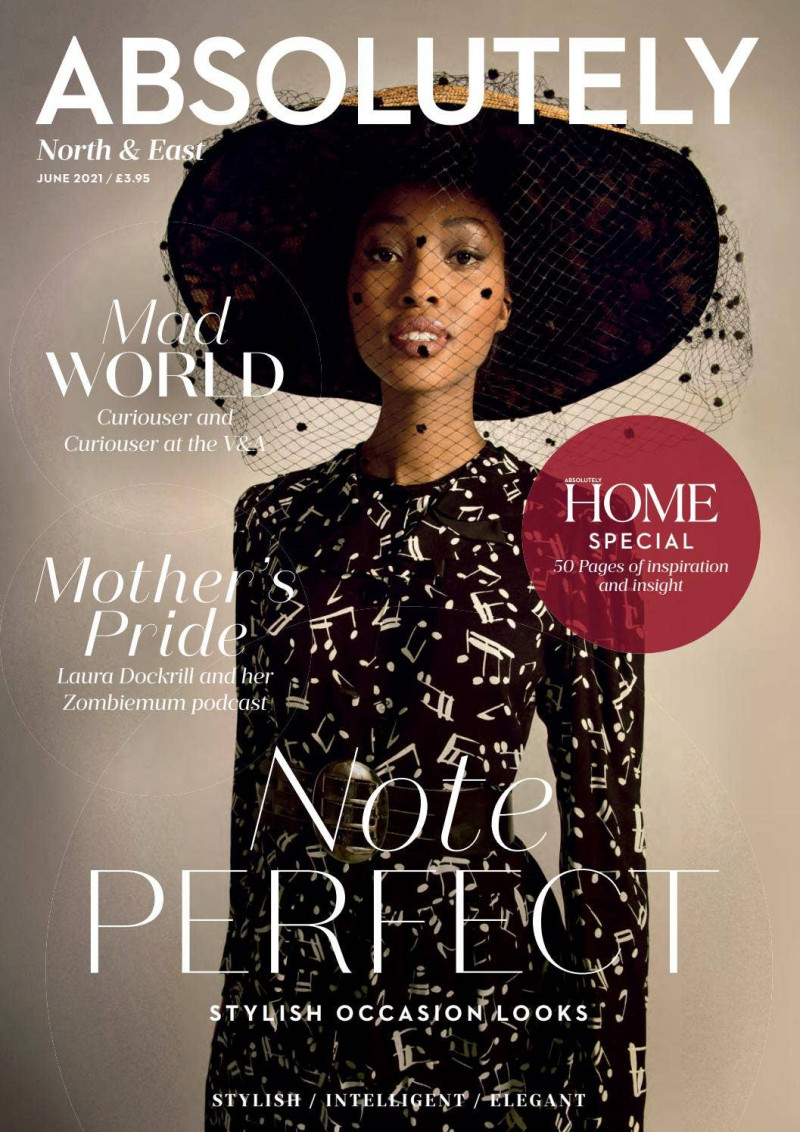  featured on the Absolutely cover from June 2021