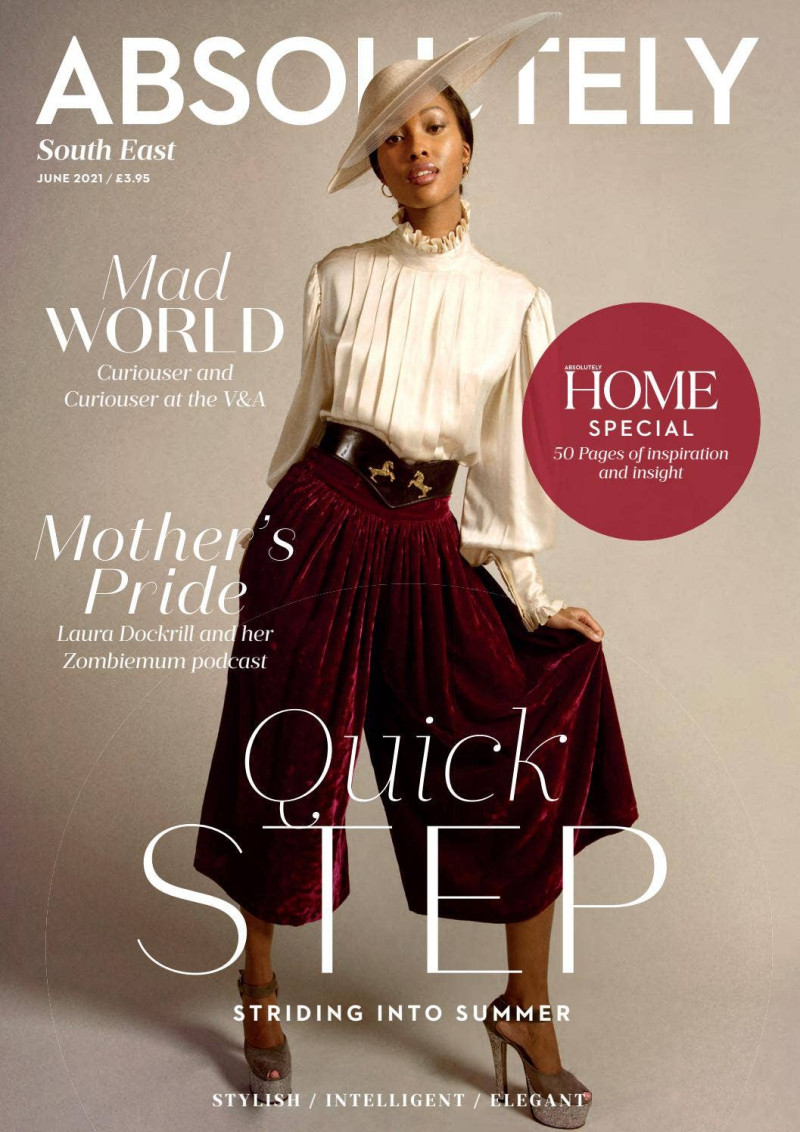  featured on the Absolutely cover from June 2021