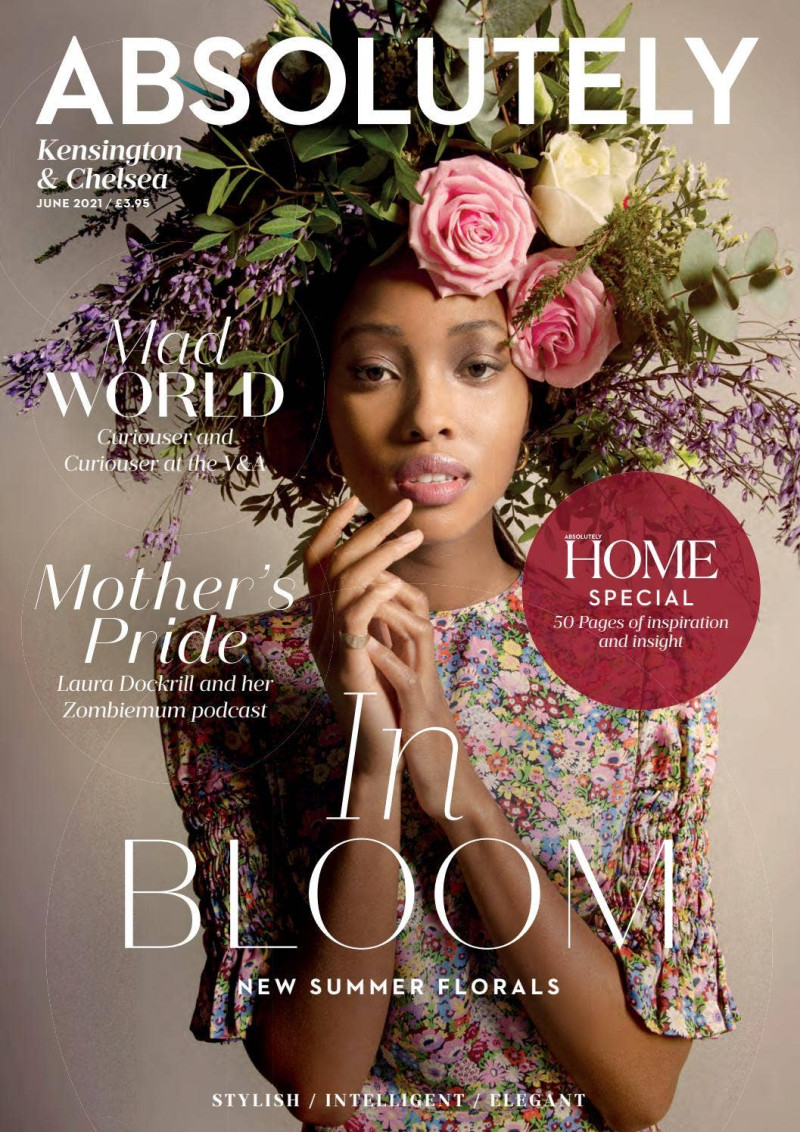  featured on the Absolutely cover from June 2021