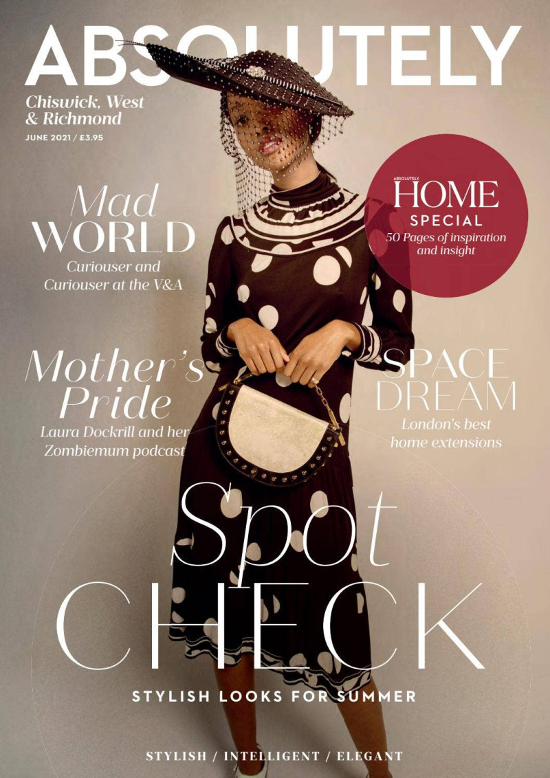  featured on the Absolutely cover from June 2021