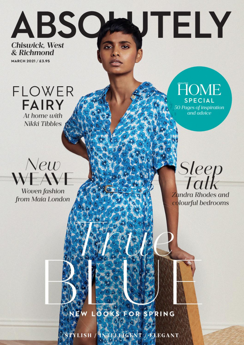  featured on the Absolutely cover from March 2021