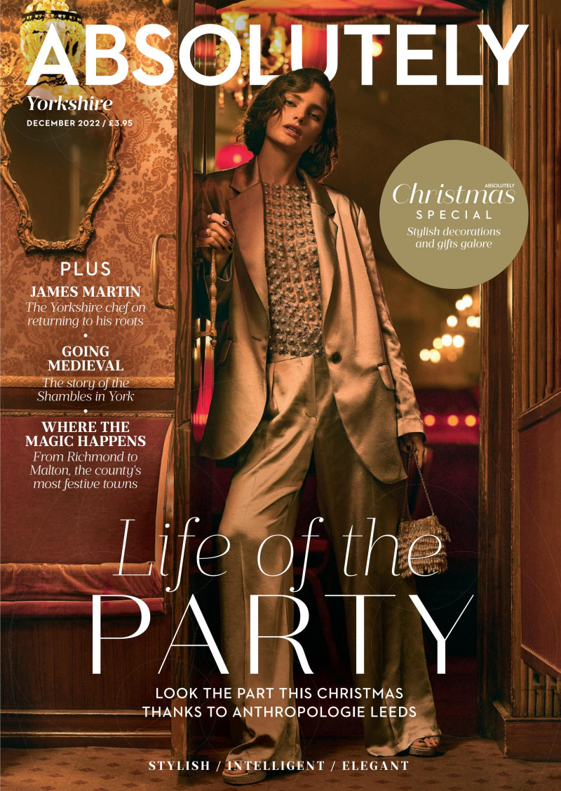  featured on the Absolutely cover from December 2022