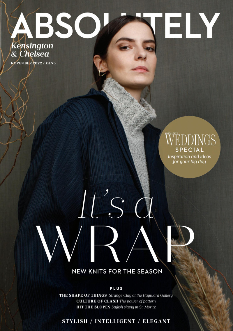  featured on the Absolutely cover from November 2022