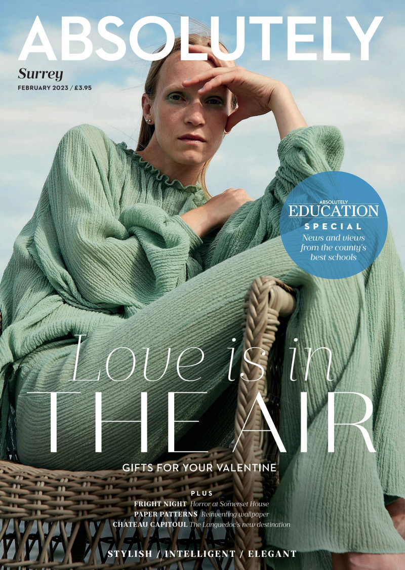  featured on the Absolutely cover from February 2023