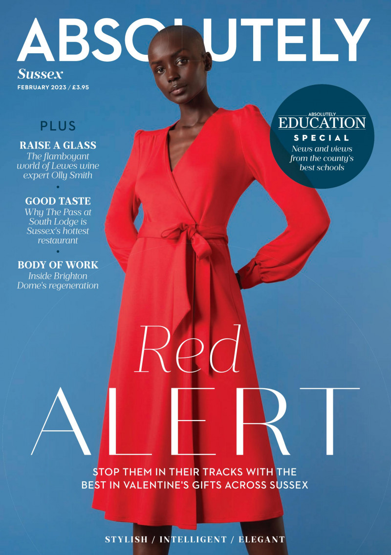  featured on the Absolutely cover from February 2023