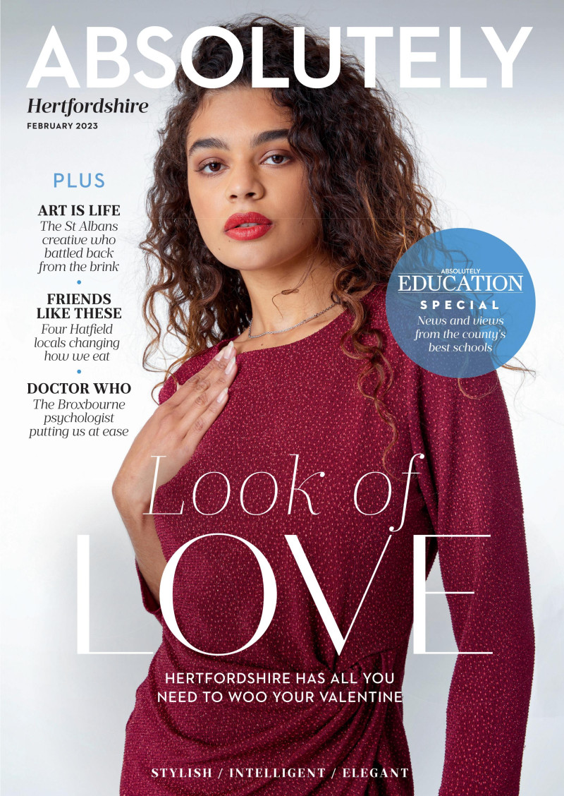  featured on the Absolutely cover from February 2023