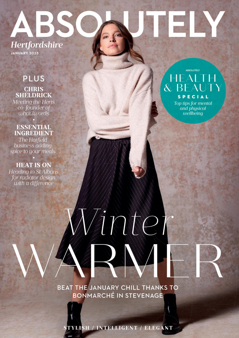  featured on the Absolutely cover from January 2023