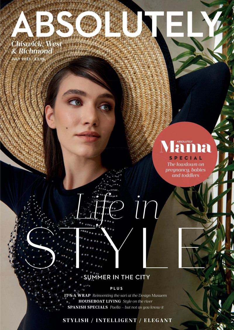  featured on the Absolutely cover from July 2023